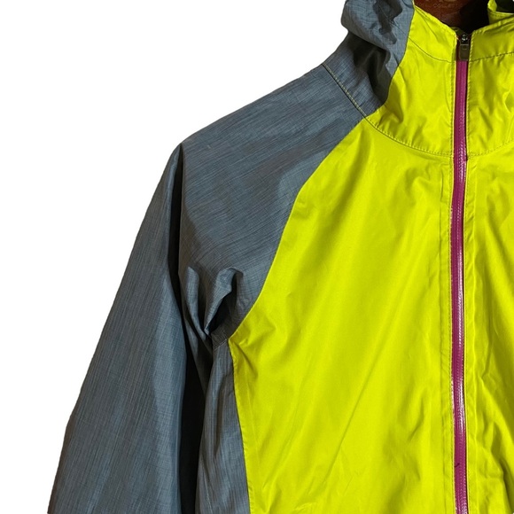 Columbia Hot Thought Jacket Omni-Heat Omni-Tech Yellow Gray Extra Small XS - Picture 6 of 16